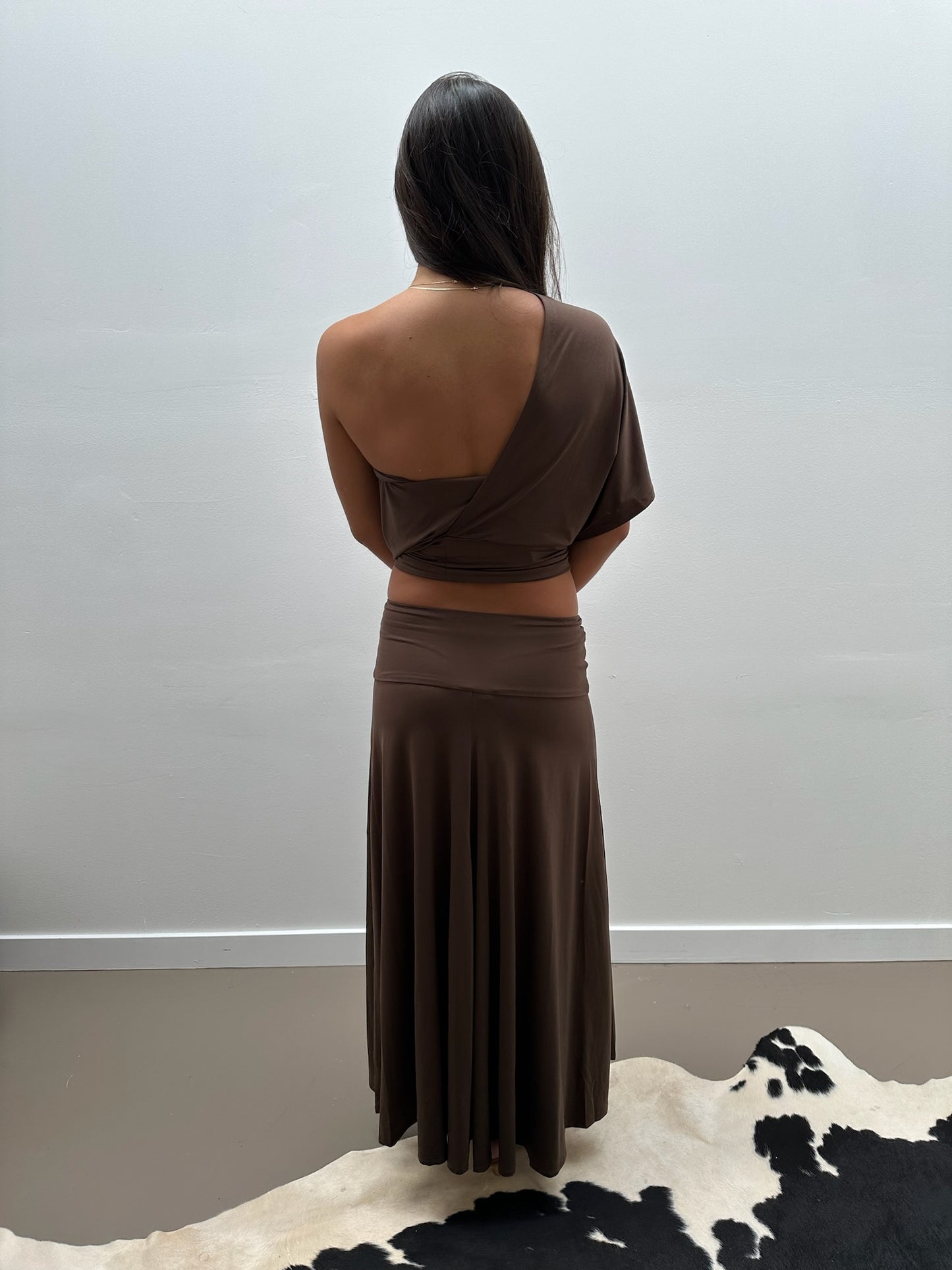 Rumi Skirt in Brown