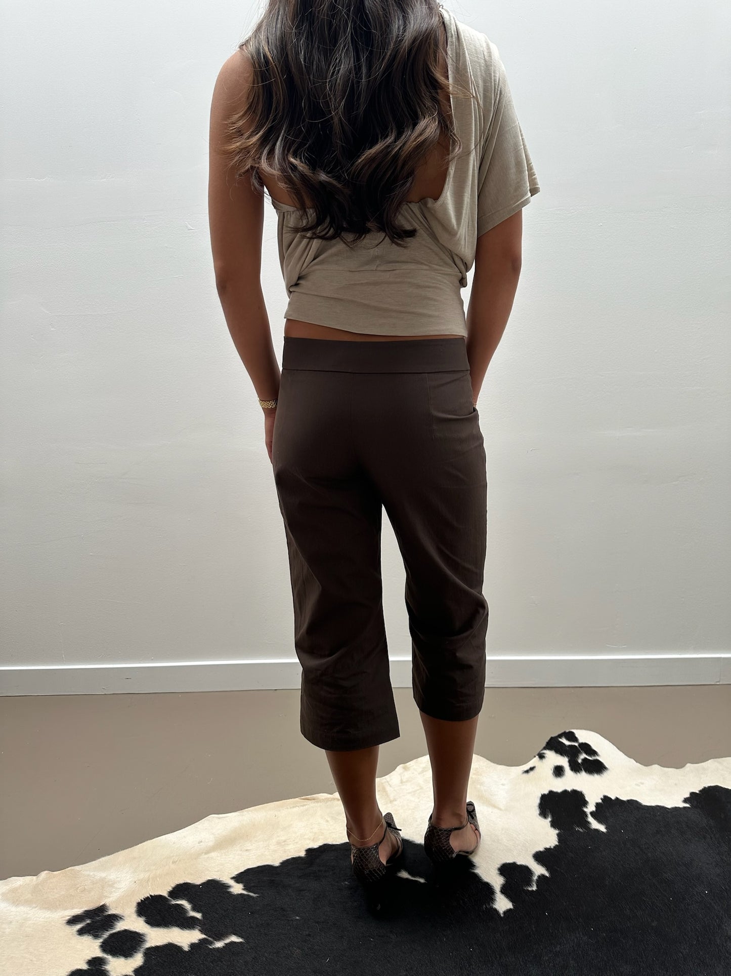 Miller Capri in Brown