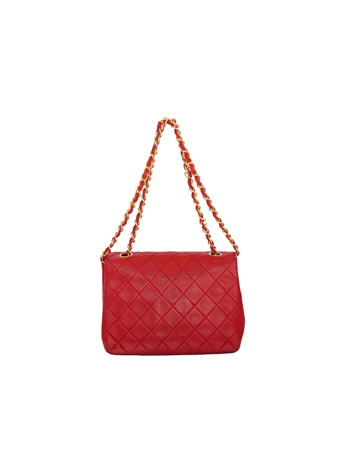 Chanel Classic Flap Bag - Red [24K Gold Hardware]