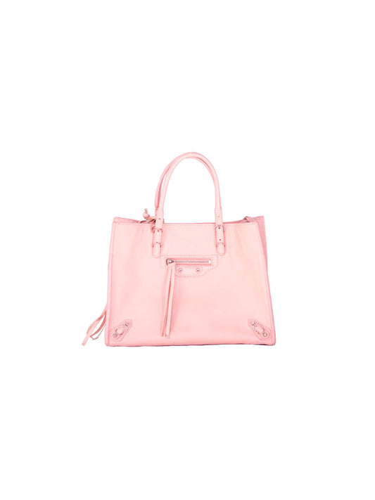 Balenciaga Motocross Papier A6 Bag- Pink