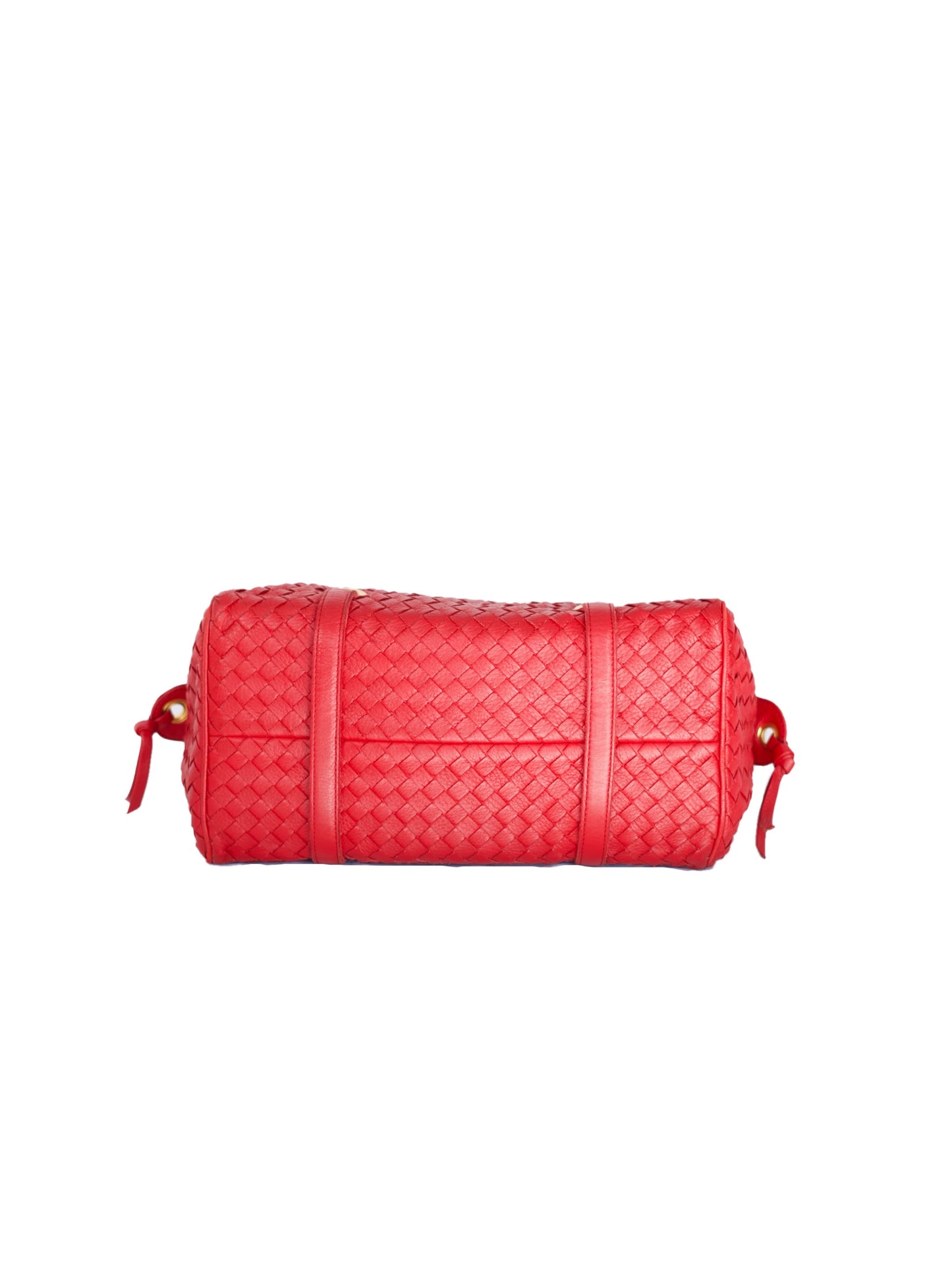 Bottega Veneta Grommet Bag - Red
