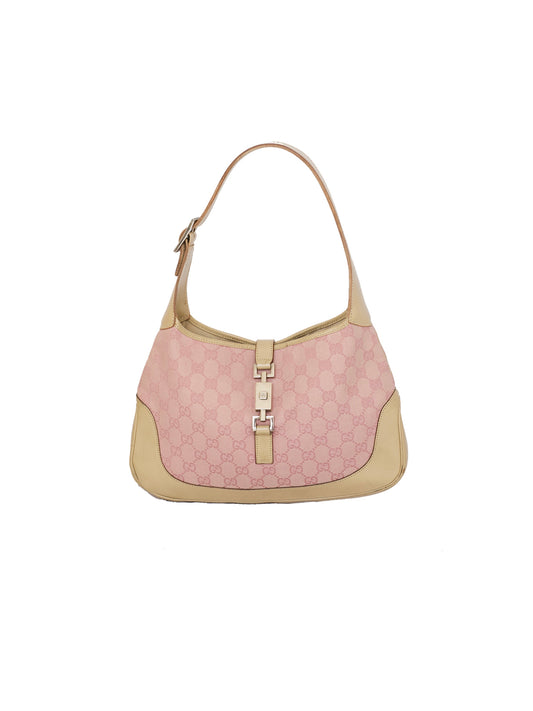 Pink Gucci Jackie Shoulder Bag