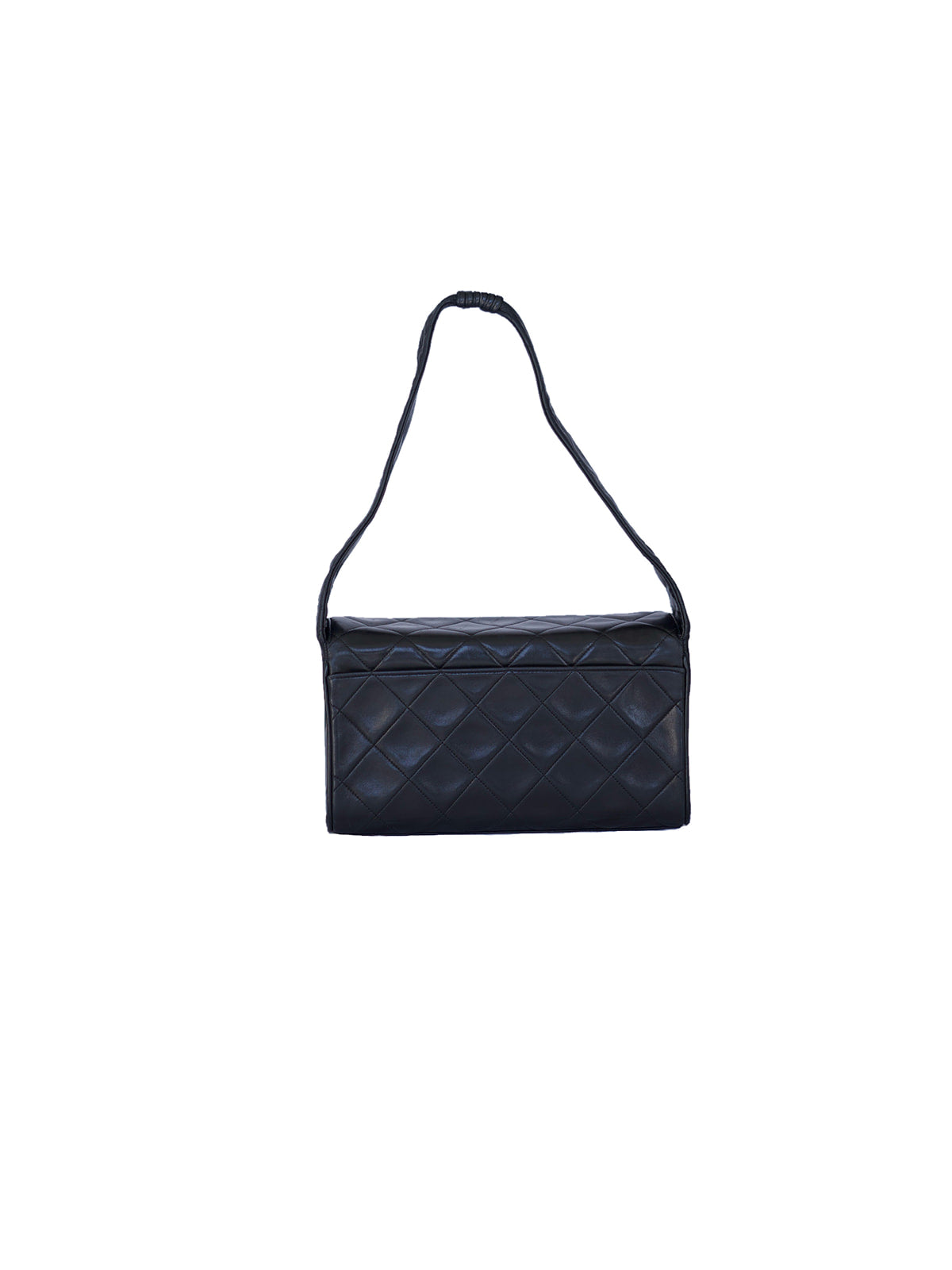 Chanel Quilted Mirrored Vanity Bag - Black