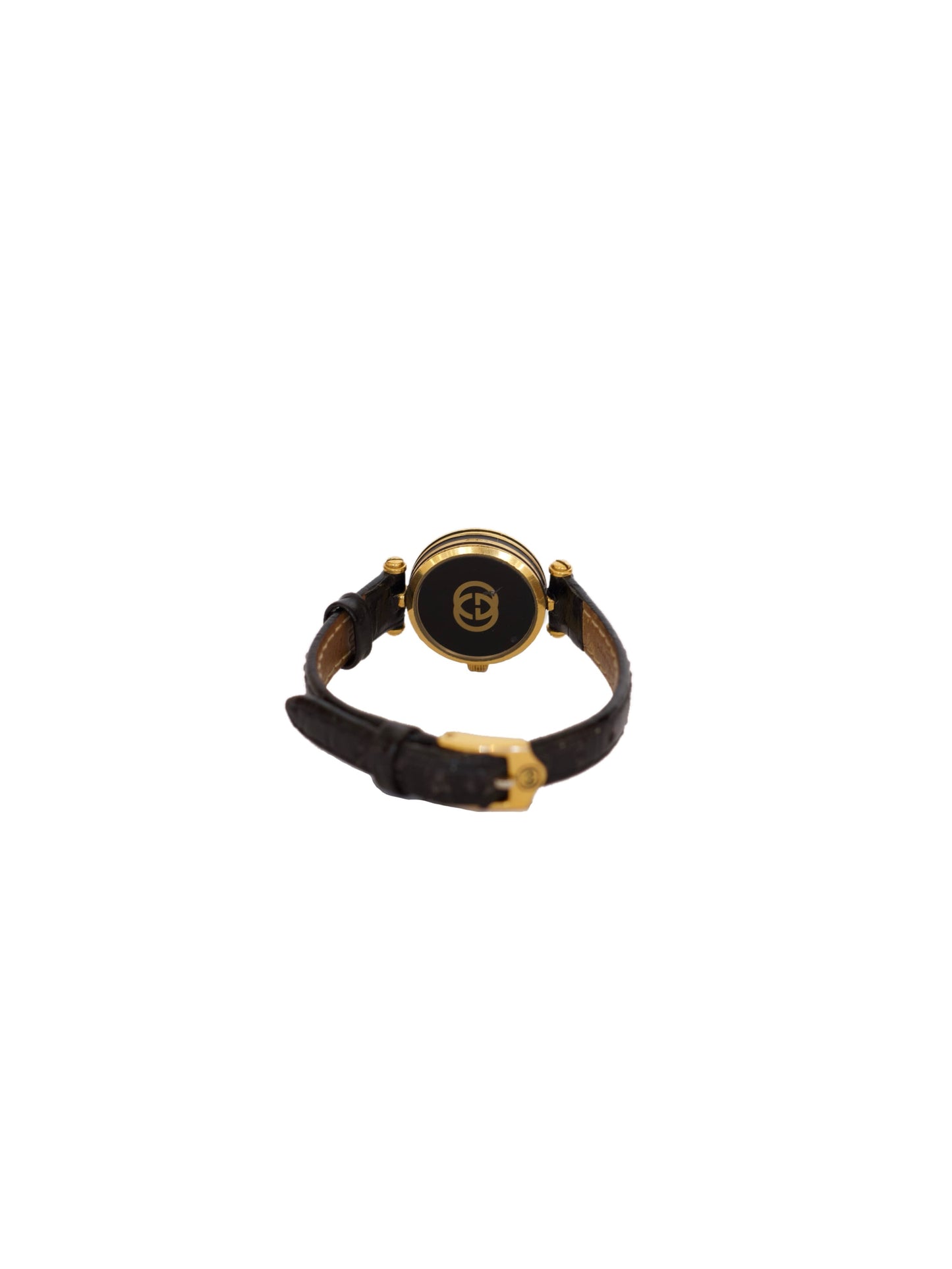 Gucci GG Vintage Watch - Black & Gold
