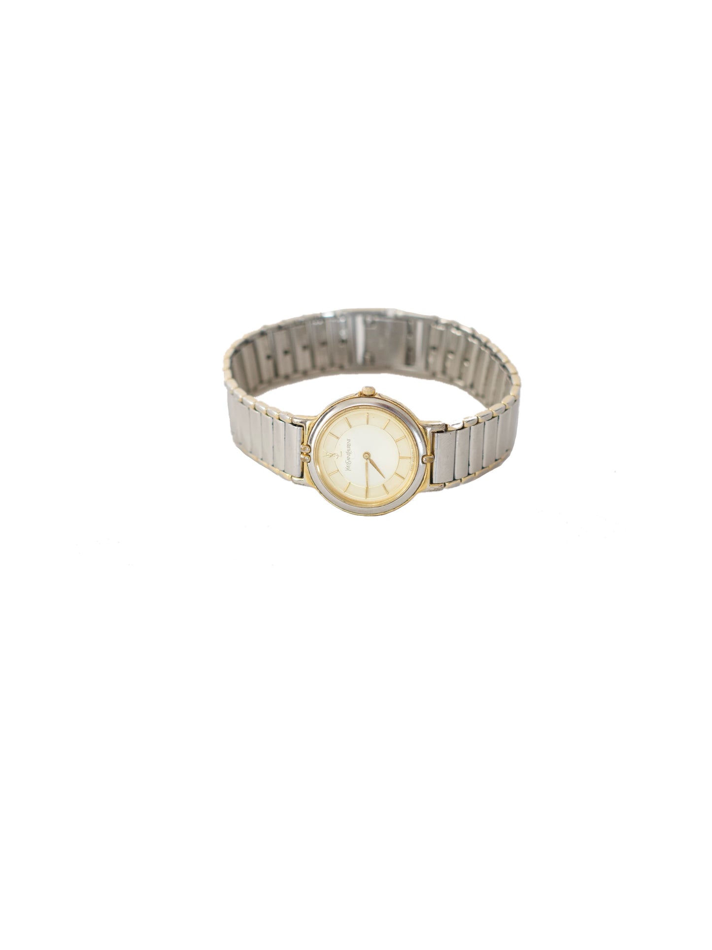 YSL Vintage Watch - Silver & Gold