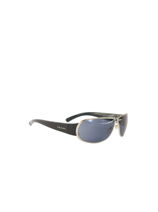 Prada Shield Sunglasses - Black