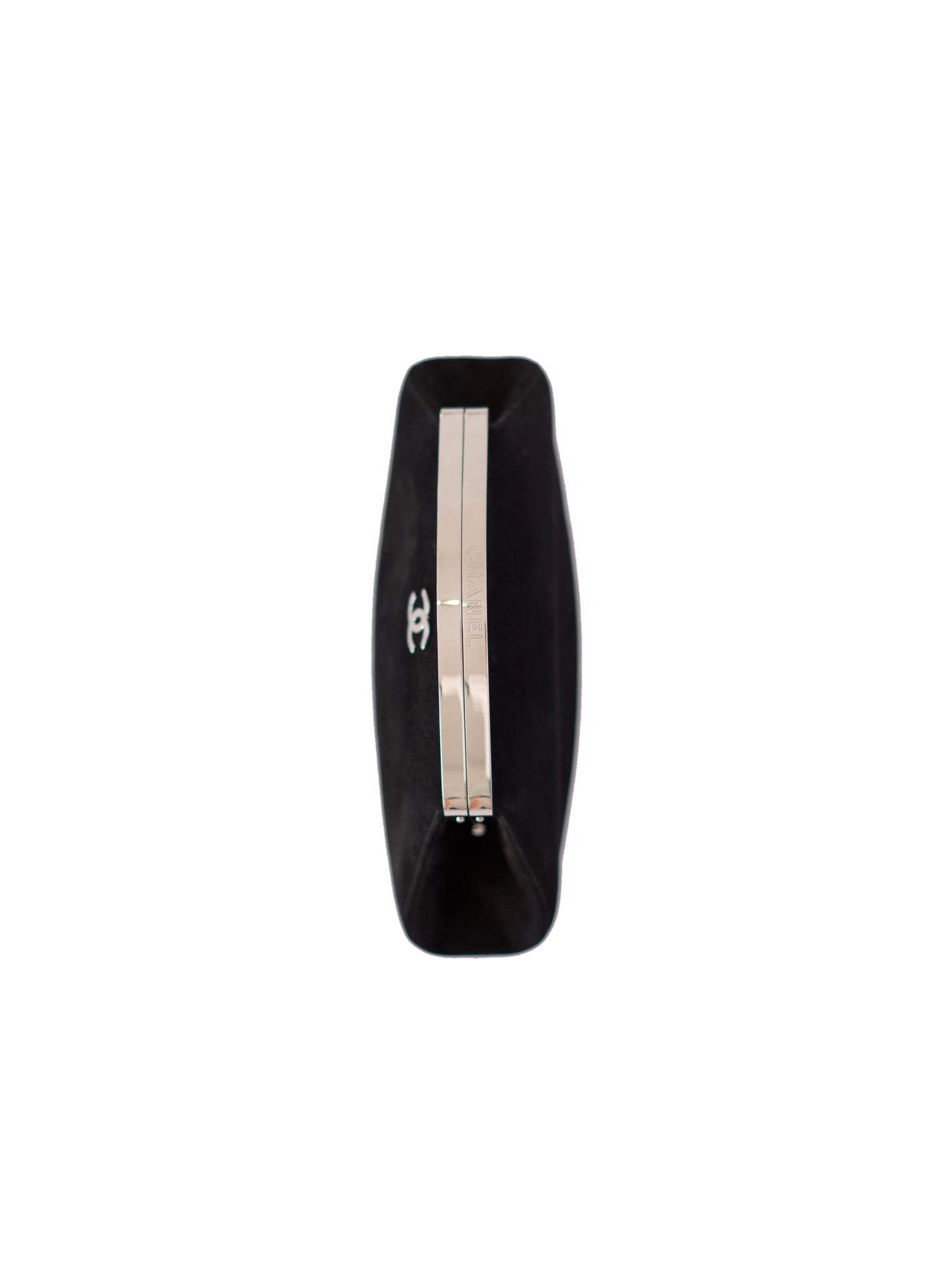 Chanel Suede Evening Bag [RARE] - Black