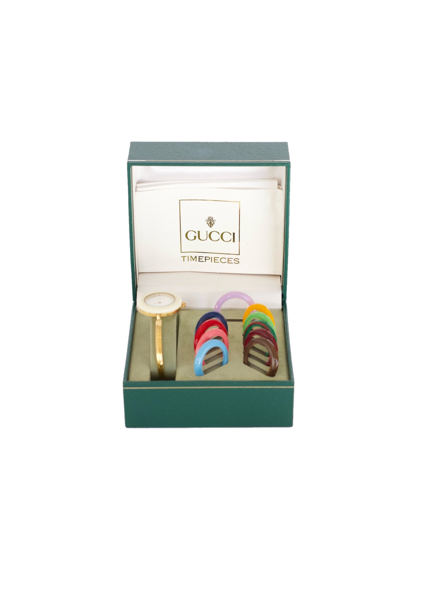 Gucci Bezel Bangle Watch Set - 12 Colors (6.5")
