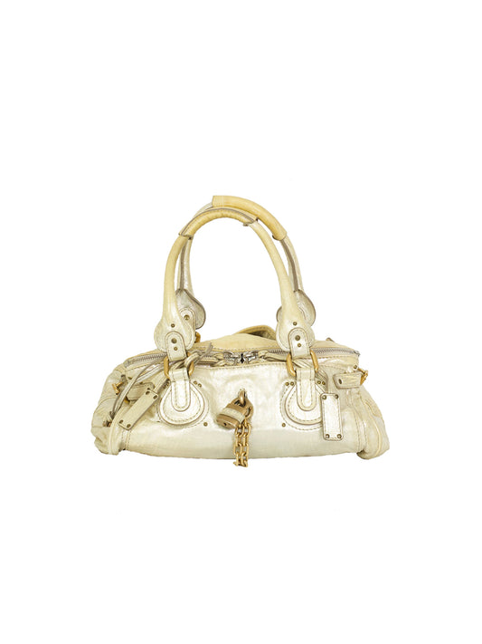 Metallic Gold Chloé Paddington Satchel