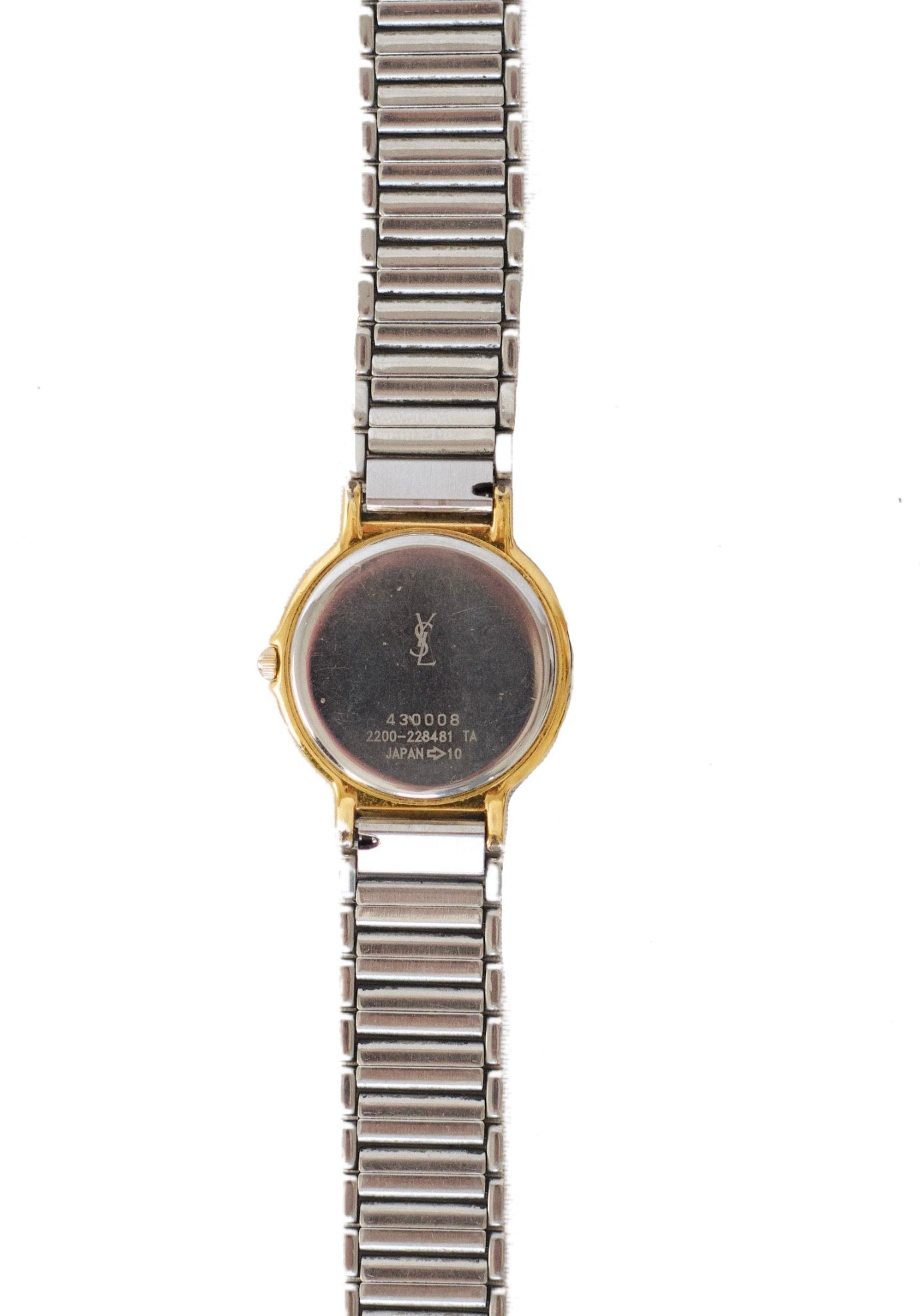 YSL Vintage Watch - Silver & Gold