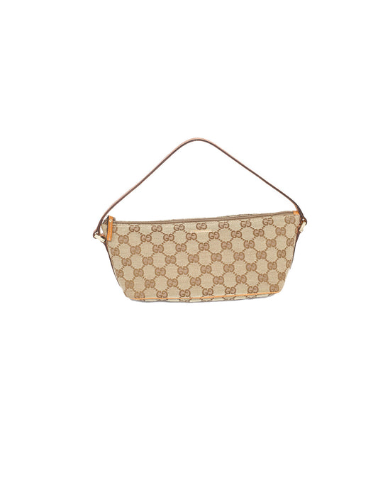 Biege Gucci GG Mini Pochette