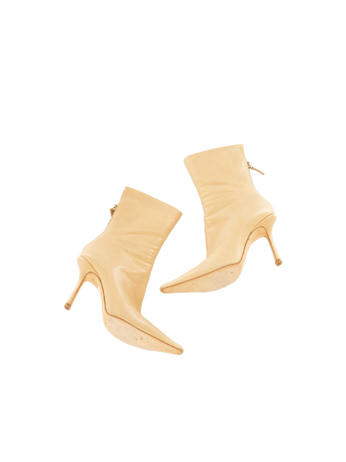 Jimmy Choo Leather Boots (36) - Tan