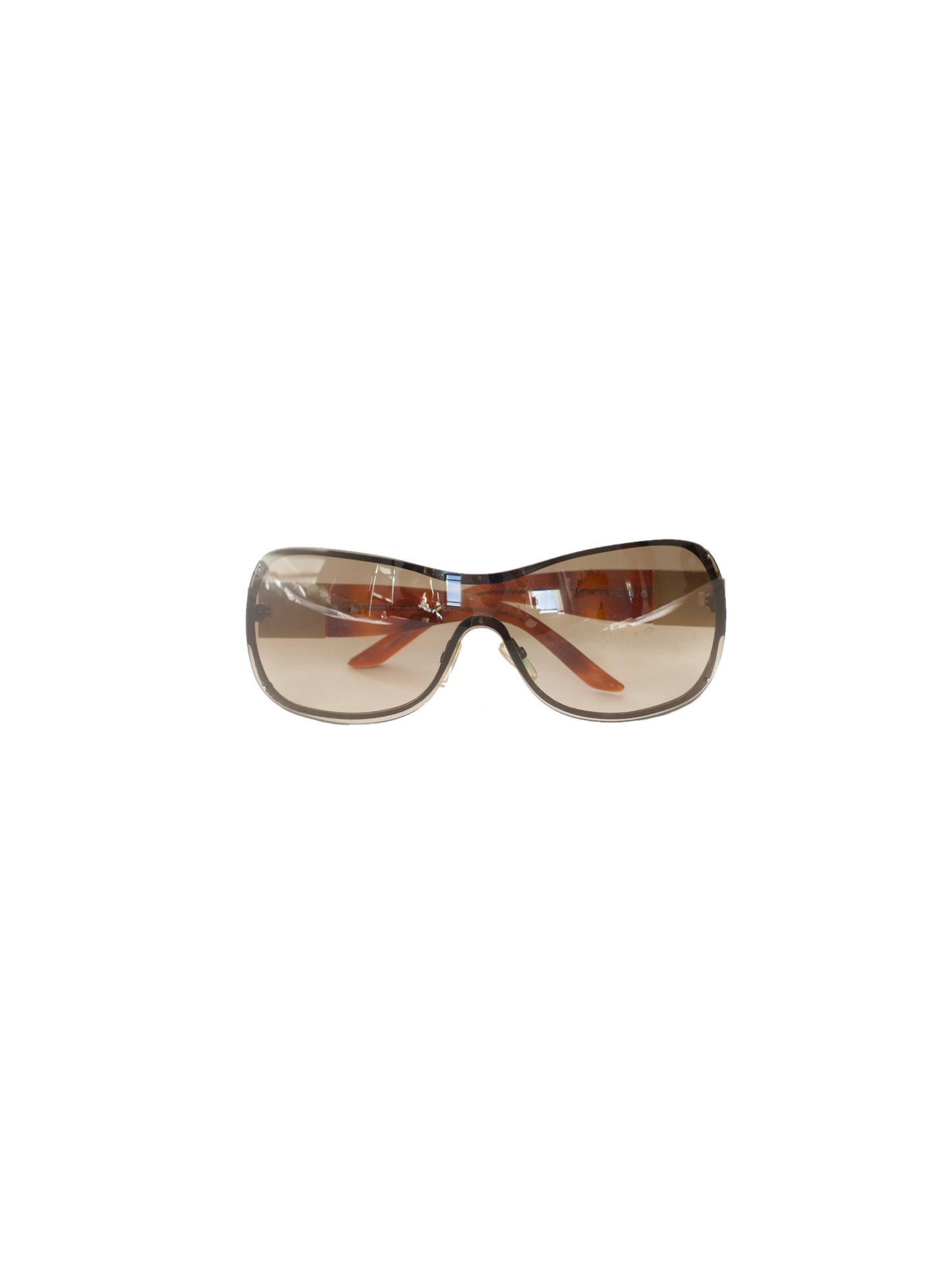 Christian Dior Shield Sunglasses - Brown Tortoise