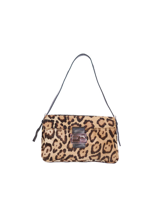 Leopard Fendi Baguette Bag