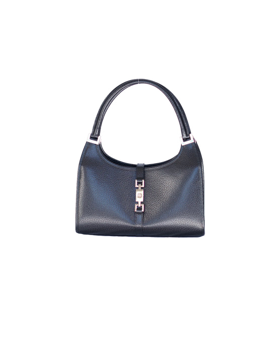 Gucci Leather Jackie Bag - Black