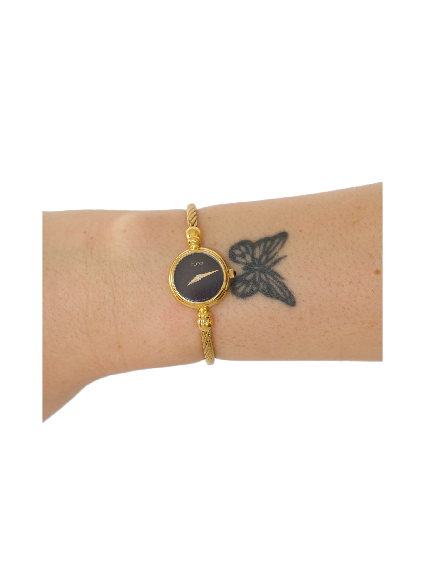 Gucci 2700 2L Watch - Black & Gold