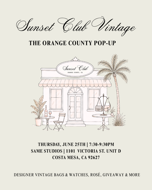 The Orange County Pop-Up | Designer Vintage Event